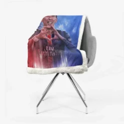 Angel Di Maria PSG Best Wingers Sherpa Fleece Blanket 2