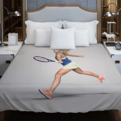 Angelique Kerber German Professional Tennis Player Duvet Cover