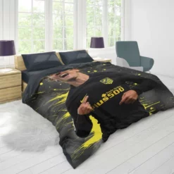 Antoine Griezmann  Atletico Madrid Top Forward Player Duvet Cover 1