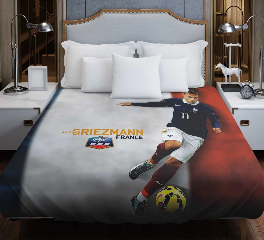 Antoine Griezmann  France Exellent Football Player Duvet Cover