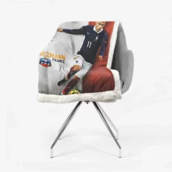 Antoine Griezmann  France Exellent Football Player Sherpa Fleece Blanket 2