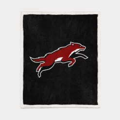 Arizona Coyotes Top Ranked Ice Hockey Team Sherpa Fleece Blanket 1