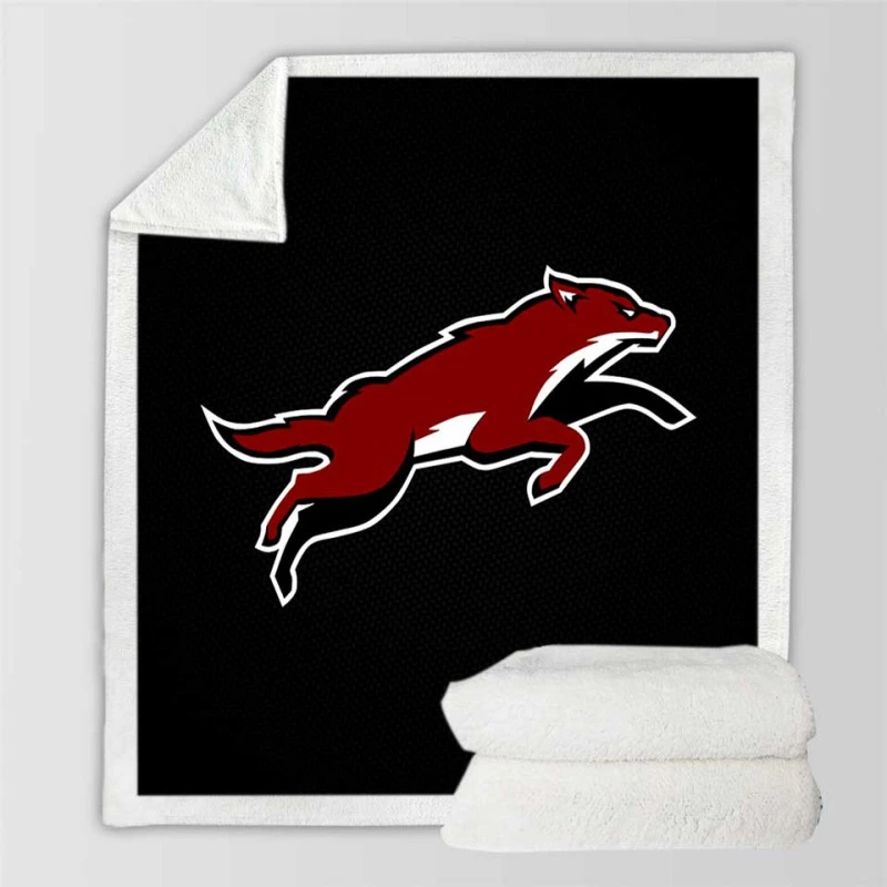 Arizona Coyotes Top Ranked Ice Hockey Team Sherpa Fleece Blanket