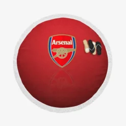 Arsenal FC British Ethical Football Club Round Beach Towel