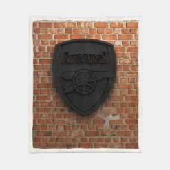 Arsenal FC Champions League Club Sherpa Fleece Blanket 1