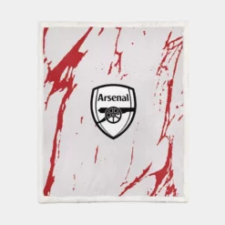 Arsenal FC Classic Football Club in England Sherpa Fleece Blanket 1