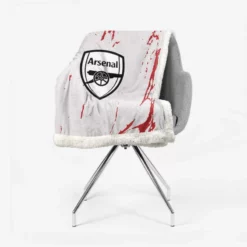 Arsenal FC Classic Football Club in England Sherpa Fleece Blanket 2