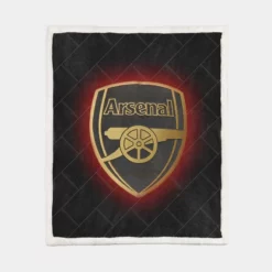Arsenal FC Exellelant English Football Club Sherpa Fleece Blanket 1