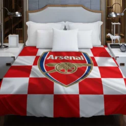 Arsenal FC Flag Design Football Logo Duvet Cover