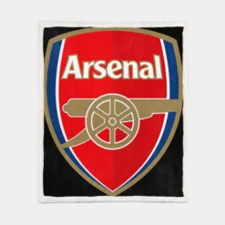 Arsenal FC Professional Football Club Sherpa Fleece Blanket 1