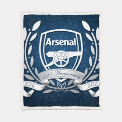 Arsenal FC Strong England Football Club Sherpa Fleece Blanket 1