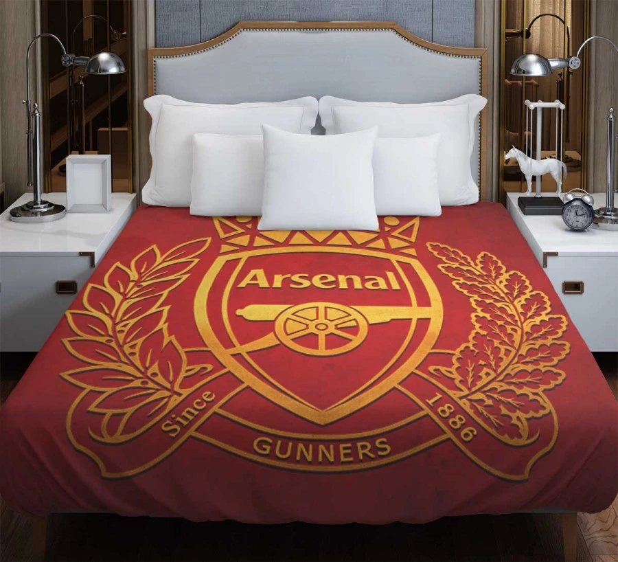 Arsenal FC Top Ranked Football Club Duvet Cover