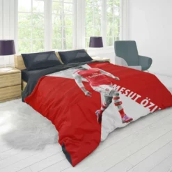 Arsenal Premier League Footballer Mesut Ozil Duvet Cover 1