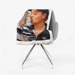 Ashleigh Barty Professional Australian Tennis Player Sherpa Fleece Blanket 2