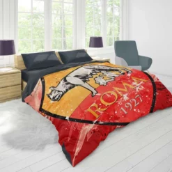 Association Sportive Roma Italy Football Club Duvet Cover 1