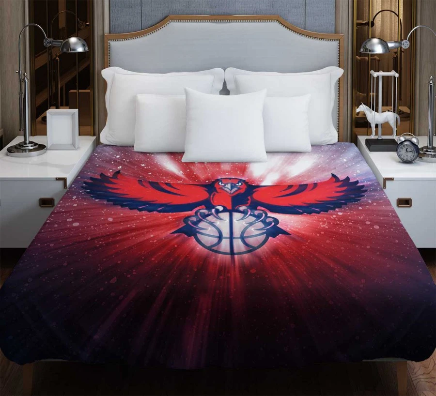 Atlanta Hawks Classic Basketball NBA Club Duvet Cover