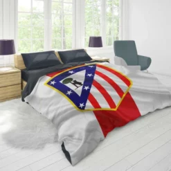 Atletico de Madrid Classic Spanish Football Club Duvet Cover 1