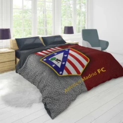 Atletico de Madrid Popular Spanish Football Club Duvet Cover 1