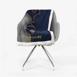 Awarded English Football Team Tottenham Logo Sherpa Fleece Blanket 2