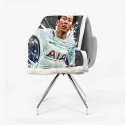 Awarded Korean Player Son Heung Min Sherpa Fleece Blanket 2