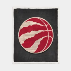 Awarded NBA Basketball Club Toronto Raptors Sherpa Fleece Blanket 1