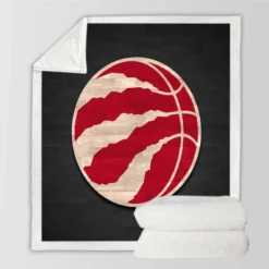 Awarded NBA Basketball Club Toronto Raptors Sherpa Fleece Blanket