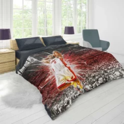 Awarded NBA Basketball Player LeBron James Duvet Cover 1