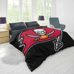 Awarded NFL Football Club Tampa Bay Buccaneers Duvet Cover 1