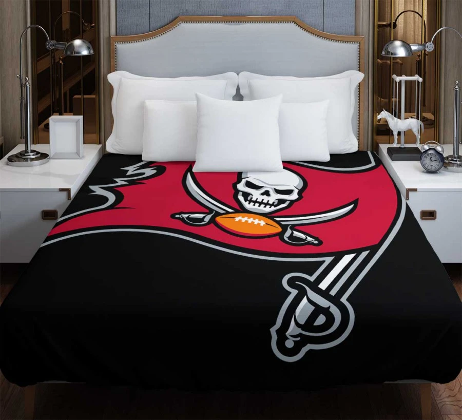 Awarded NFL Football Club Tampa Bay Buccaneers Duvet Cover