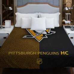 Awarded NHL Team Pittsburgh Penguins Duvet Cover 1