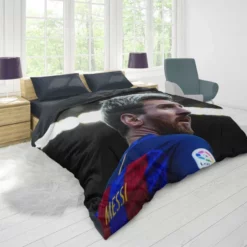 Barca LaLiga Football Player Lionel Messi Duvet Cover 1