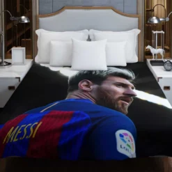 Barca LaLiga Football Player Lionel Messi Duvet Cover