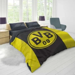 Borussia Dortmund BVB Football Club Logo Duvet Cover 1