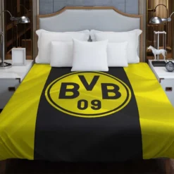 Borussia Dortmund BVB Football Club Logo Duvet Cover
