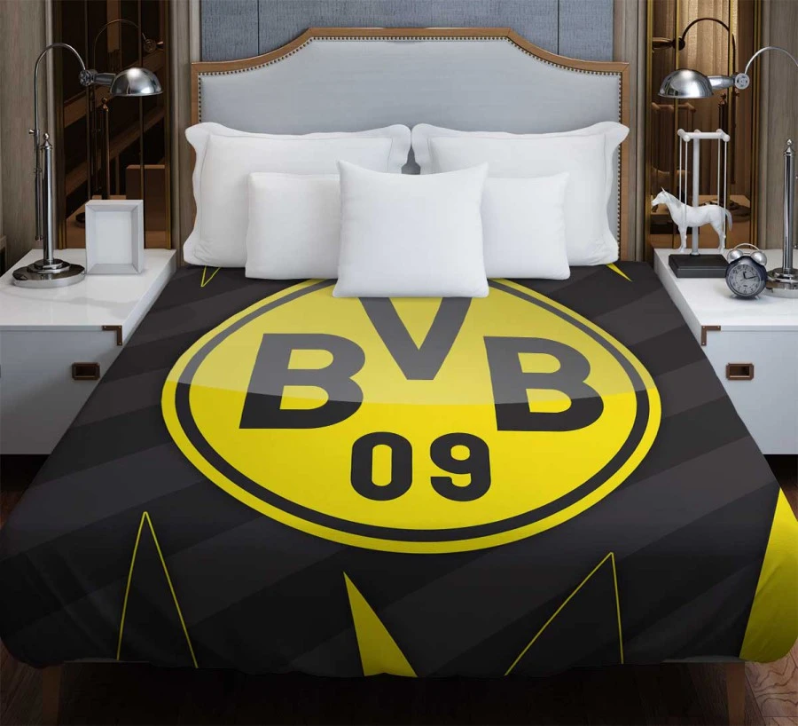 Borussia Dortmund Classic BVB Football Team Duvet Cover