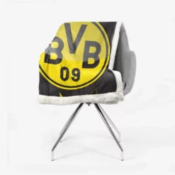 Borussia Dortmund Classic BVB Football Team Sherpa Fleece Blanket 2