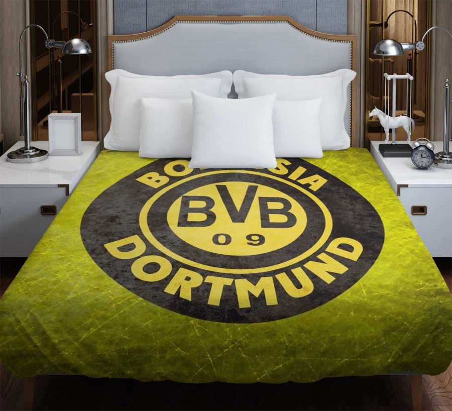 Borussia Dortmund Popular German Football Club Duvet Cover