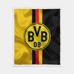 Borussia Dortmund Professional Football Club Sherpa Fleece Blanket 1