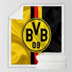 Borussia Dortmund Professional Football Club Sherpa Fleece Blanket