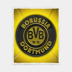 Borussia Dortmund The Best BVB Club Sherpa Fleece Blanket 1