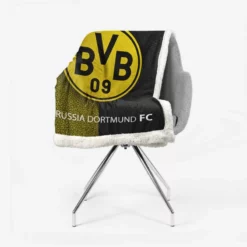 Borussia Dortmund Top Ranked BVB Club Sherpa Fleece Blanket 2