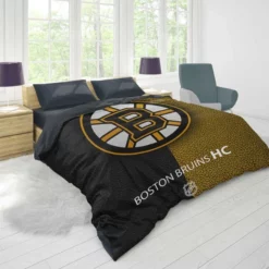 Boston Bruins Excellent NHL Ice Hockey Team America Duvet Cover 1