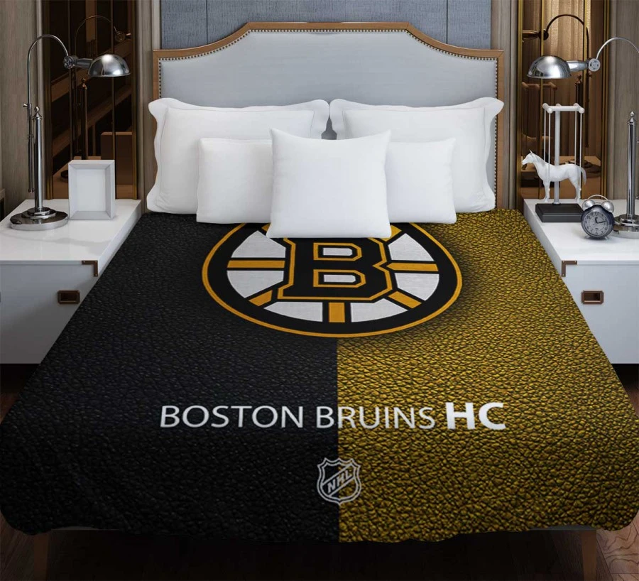 Boston Bruins Excellent NHL Ice Hockey Team America Duvet Cover