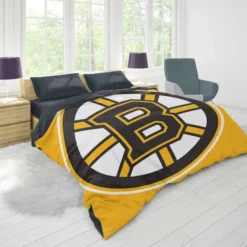 Boston Bruins Professional NHL Ice Hockey Team Duvet Cover 1