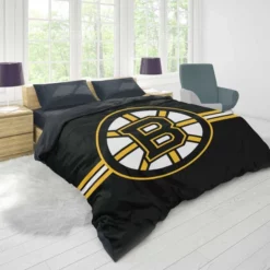 Boston Bruins Top Ranked NHL Ice Hockey Team Duvet Cover 1