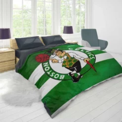 Boston Celtics Energetic NBA Basketball Club Duvet Cover 1