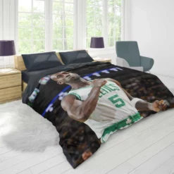 Boston Celtics Kevin Garnett NBA Basketball Club Duvet Cover 1
