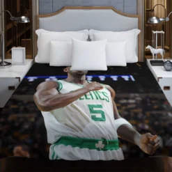 Boston Celtics Kevin Garnett NBA Basketball Club Duvet Cover