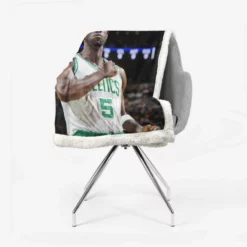 Boston Celtics Kevin Garnett NBA Basketball Club Sherpa Fleece Blanket 2