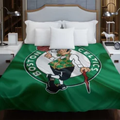 Boston Celtics NBA Basketball Club Logo Duvet Cover